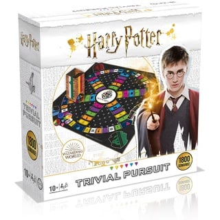 Trivial Pursuit WM00212-ITA-4 Harry Potter Zauberwelt in voller Größe, Italienische Fassung