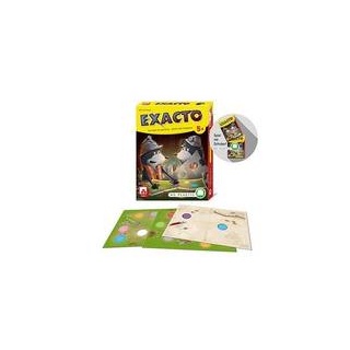Exacto, Kartenspiel, für 2-6 Spieler, ab 5 Jahren (DE-Ausgabe)