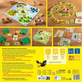 Haba Meine grosse Obstgarten-Spielesammlung (Deutsch, Englisch)