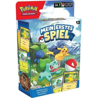 POKÉMON Sammelkarte Pokemon - 2 Decks mit Pikachu & Bisasam - Deutsches Sammelkartenspiel, Mein erstes Spiel
