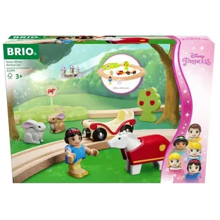 BRIO Disney Princess 32299 Schneewittchen Eisenbahn-Set - Liebevolles Spiel-Set