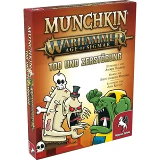 PEGASUS SPIELE 17021G Munchkin Warhammer Age of Sigmar: Tod und Zerstörung - Erweiterung