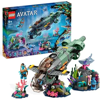 LEGO 75577 Avatar Mako U-Boot Spielzeug zum Bauen The Way of Water Set mit fremdartigem Fisch & Stachelrochen Figuren, Geschenk für Kinder ab 9 Ja...