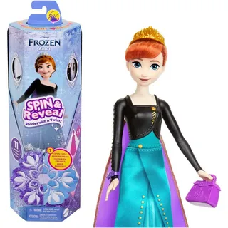 Mattel® Anziehpuppe Disney Die Eiskönigin Spin & Reveal Anna bunt