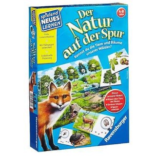 RAV25041 - Der Natur auf der Spur, Lernspiel, für 2-4 Spieler, ab 4 Jahren (DE-Ausgabe)