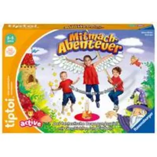 Ravensburger Spiel Ravensburger tiptoi ACTIVE Spiel 00130, Mitmach-Abenteuer,...