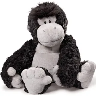 NICI Kuscheltier Gorilla 25 cm – Gorilla Plüschtier für Mädchen, Jungen & Babys – Flauschiger Stofftier Gorilla zum Spielen, Sammeln & Kuscheln – Gemütliches Schmusetier, Braun