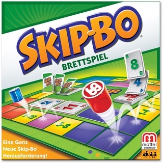 Mattel Y2319 - Skip-BO Brettspiel
