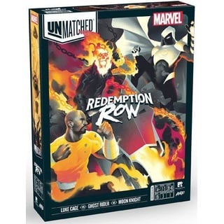 iello Spiel, Familienspiel Unmatched Marvel: Redemption Row (englisch) bunt