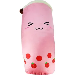 Bubble Tea Plüsch XXL in rosa - ca. 100 cm