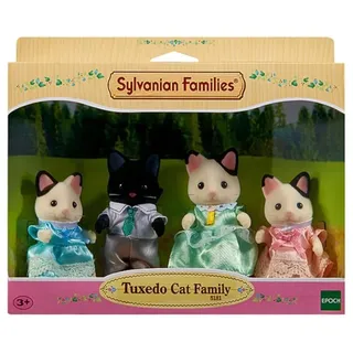 Sylvanian Families L5181 Tuxedo Katzen Familie - Figuren für Puppenhaus