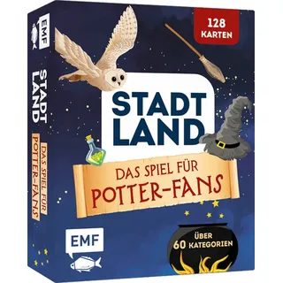 Kartenspiel: Stadt Land ... Das inoffizielle Spiel für Harry Potter-Fans mit 128 Karten / Edition Michael Fischer / Spiele (außer Software)