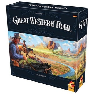 Asmodee Spiel, Familienspiel EGGD0005 - Great Western Trail - Brettspiel, für 1-4..., Strategiespiel bunt