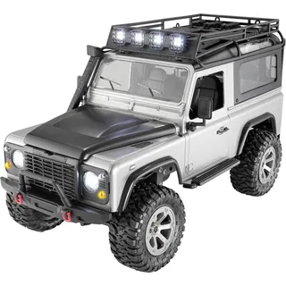 Reely Silber Brushed 1:16 RC Einsteiger Modellauto Elektro Crawler Allradantrieb (4WD) RtR 2,4GHz I (RTR Ready-to-Run)