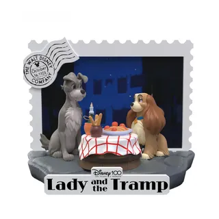 Figur Disney - Lady a Tramp Diorama (Beast Kingdom)