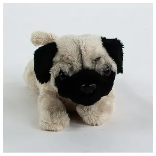 Teddys Rothenburg Kuscheltier Mops liegend 20 cm Plüschmops