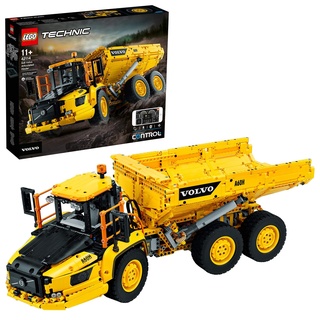 LEGO 42114 Technic Knickgelenkter Volvo-Dumper (6x6), ferngesteuertes Auto, Konstruktionsfahrzeug für Kinder und Erwachsene