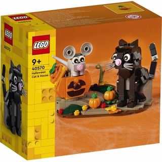 LEGO® Spielbausteine Merchandise Brick Katz und Maus an Halloween 328 Teile 40570