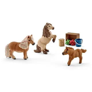 Schleich HORSE CLUB Mini Shetty Familie, 3 Jahr(e), Mehrfarbig