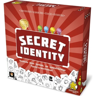 Strohmann Games Secret Identity, Partyspiel, für 3-8 Spieler, ab 10 Jahren (DE-Ausgabe) (Deutsch)