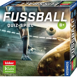 KOSMOS 684327 Kicker Kids Fußball-Quiz, Fussball Brettspiel für 2-4 Spieler mit den Fussballprofis vom Kicker Kids Magazin, ideal als Fußball Geschenk für Kinder und Fans ab 8 Jahren