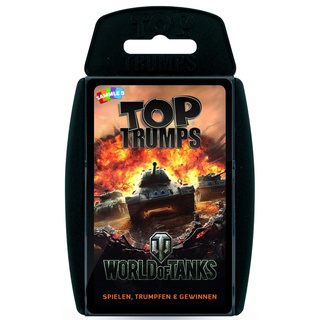 Winning Moves - TOP TRUMPS - World of Tanks - Panzer-Kartenspiel - Alter 6+ - Deutsch