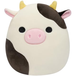 Squishmallows SQCR05373 - Connor die Kuh 19 cm, offizielles Jazwares Plüsch, superweiches Kuscheltier