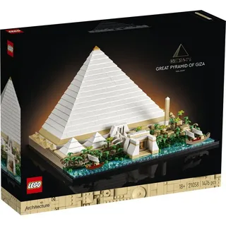 LEGO® LEGO® Architecture Cheops-Pyramide 1476 Teile 21058 Spielbausteine