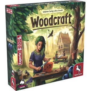 Pegasus Woodcraft, Brettspiel, für 1-4 Spieler, ab 12 Jahren (DE-Ausgabe) (Deutsch)