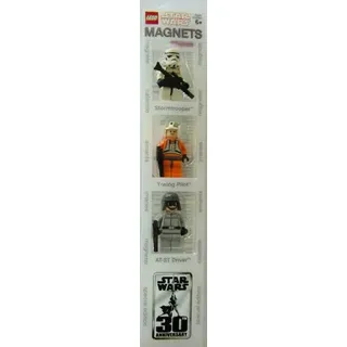 LEGO STAR WARS Magnetset 4508087: Stormtrooper, Y-wing Pilot, AT-ST Driver