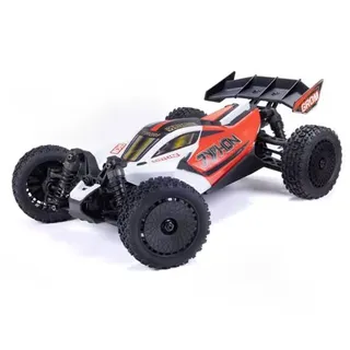 RC Modellauto - Arrma Typhon Grom Mega 380 4x4 Buggy rot/weiß