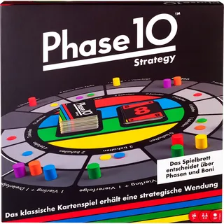 Mattel Games Phase 10 Strategy (Italienisch, Französisch, Deutsch)