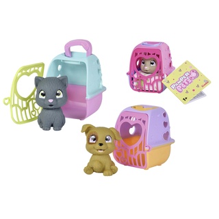 Simba 105950125 - Pamper Petz Mini - Pamper Petz Mini Tierbabys mit Magische Pfotte, die enthüllt, ob es EIN Mädchen oder Kerl ist, Erhältlich als Hund, Katze oder Kaninchen, Ab 1 Jahr