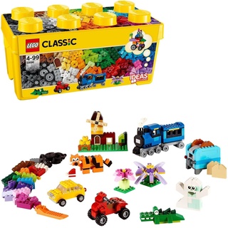 LEGO® Konstruktionsspielsteine Bausteine Box (10696), LEGO®Classic, (484 St), Made in Europe bunt