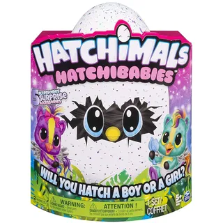 Hatchimals 6044070 HatchiBabies Ponette, Baby - Hatchimal mit interaktiven Accessoires
