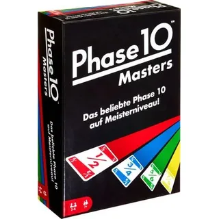 Phase 10 Masters Kartenspiel (Spiel) Das beliebte Phase 10 auf Meisterniveau!, Spieleranzahl: 2-6, Spieldauer (Min.): beliebig, Kartenspiel