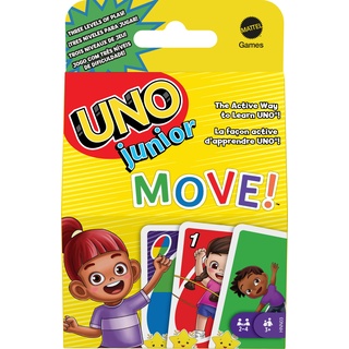 Mattel Games UNO Junior Move (Deutsch, Französisch, Italienisch, Spanisch, Finnisch, Niederländisch, Portugiesisch, Schwedisch)