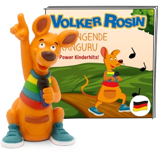 tonies Hörfiguren für Toniebox, Volker Rosin – Das singende Känguru, Kinderlieder für Kinder ab 3 Jahren, Spielzeit ca. 50 Minuten