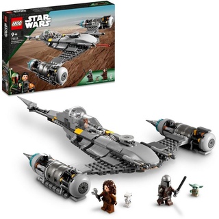 LEGO® Konstruktionsspielsteine Der N-1 Starfighter des Mandalorianers (75325), LEGO® Star WarsTM, (412 St) bunt