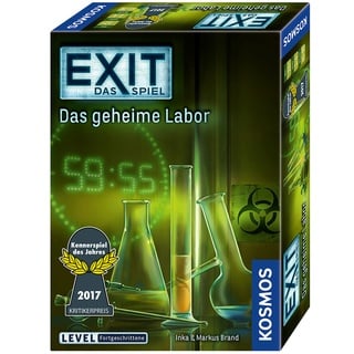 KOSMOS - Gesellschaftsspiel – EXIT - Das geheime Labor