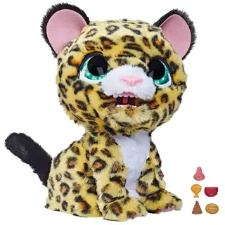 FurReal Hasbro Lil’ Wilds Lolly, Meine Leopardin, interaktives Plüschtier, mehr als 40 Geräusche und Reaktionen, ab 4 Jahren, Multi, F4394