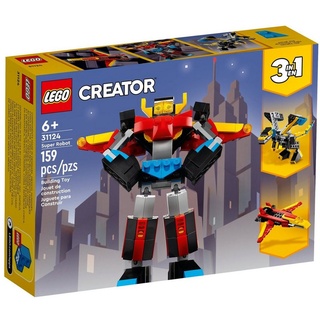LEGO® Spielbausteine 31124 Creator 3-in-1-Sets Super-Mech