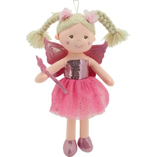 Sweety-Toys Stoffpuppe »Sweety Toys 11803 Stoffpuppe Fee Plüschtier Prinzessin 45 cm pink« rosa