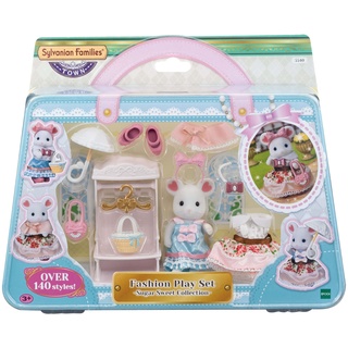 Sylvanian Families 5540 Mode Spielset mit Marshmallow Maus - Puppenhaus Spielset