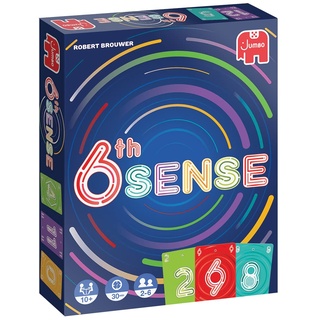 Jumbo Spiele 6th Sense Kartenspiel ab 10 Jahren – Familienspiel für 2 bis 6 Spieler