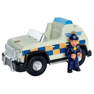 Simba - Feuerwehrmann Sam – Mini 4 x 4 Polizei – Fahrzeug 17 cm – Figur Rosa inklusive – 109252508038