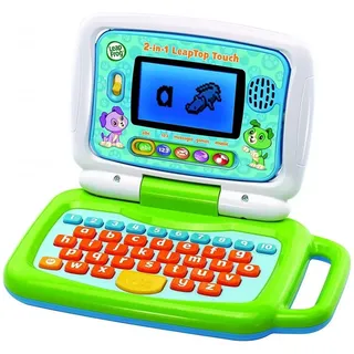 VTech 600903 Leap Frog Kids 2 in 1 Touchscreen Activity and Music Laptop - Green (English Version) 3