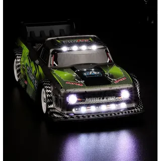 WLtoys 284131 RC Auto, 1/28 RC Drift Car, 2,4 GHz, 30 km/h, 4WD High Speed ​​RC Rennauto, LED-Licht, 130er Bürstenmotor, RTR Gummireifen, Meta...