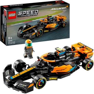 LEGO® Konstruktionsspielsteine McLaren Formel-1 Rennwagen 2023 (76919), LEGO® Speed Champions, (245 St), Made in Europe bunt