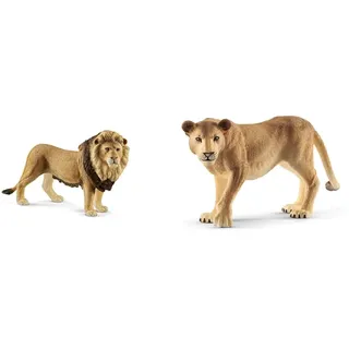 SCHLEICH 14812 - Löwe & 14825 - Löwin